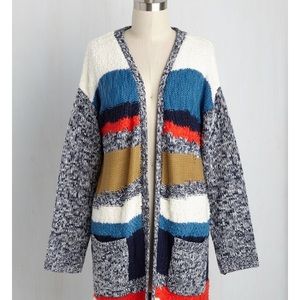 Modcloth Weave Been Expecting You cardigan